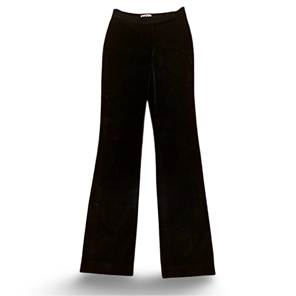 DICE Black Stretch Velvet Pant Size XS